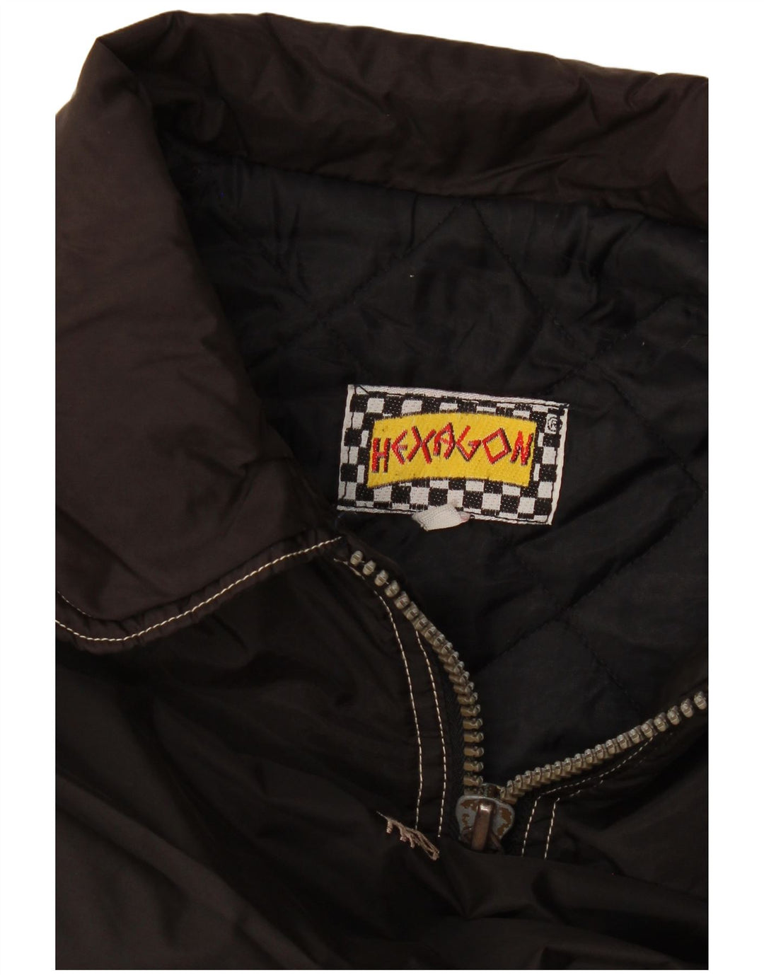 Vintage Herren Bomberjacke UK 42 XL Schwarz