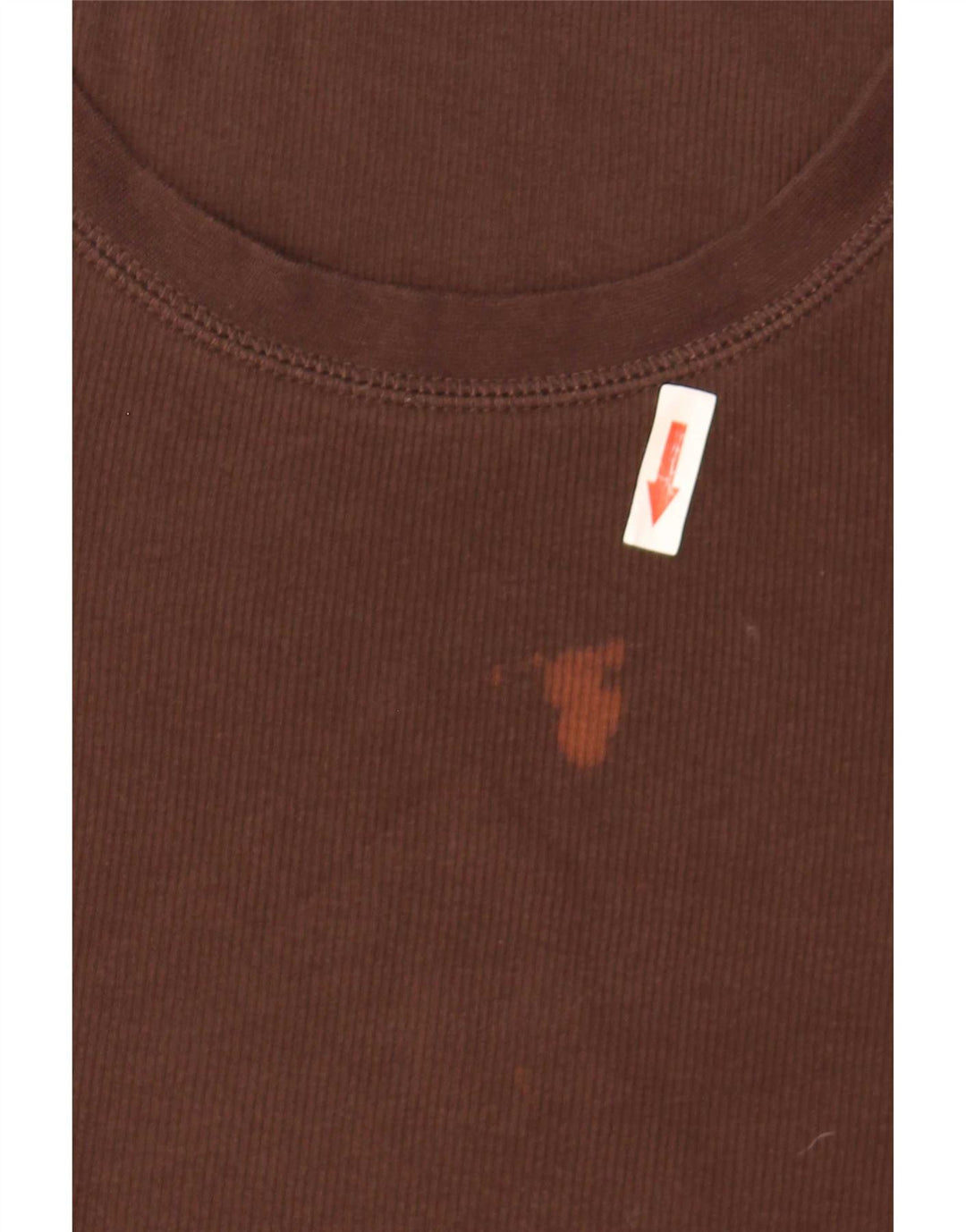 Zara Damen Top Langarm UK 8 Small Braun