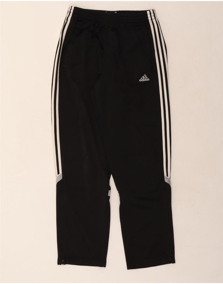 ADIDAS Herren-Trainingshose UK 38/40 Mittelschwarzes Polyester