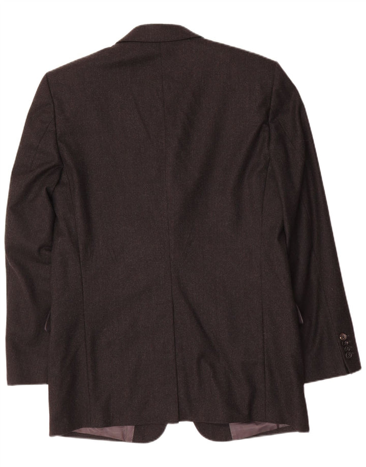 Rene Lezard Herren 3-Knopf-Blazerjacke UK 38 Mittelgrau