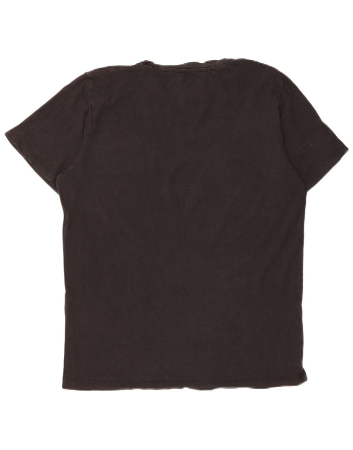 Jack & Jones Herren-T-Shirt mit normaler Passform, Größe S, Schwarz, Baumwolle