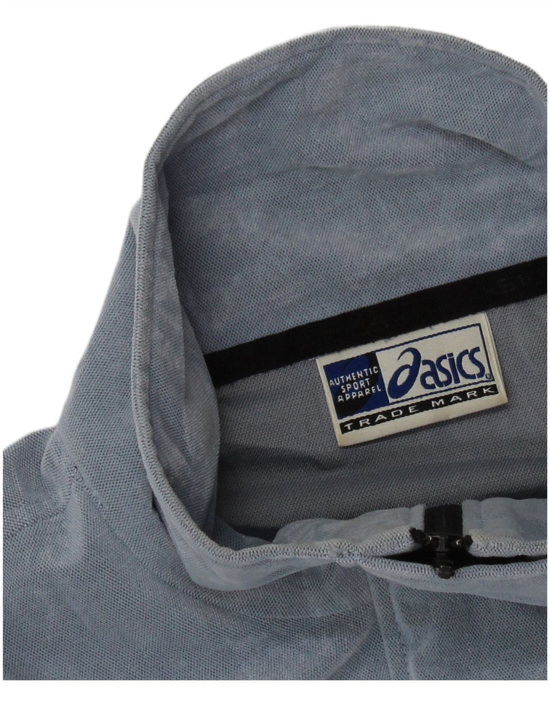Asics Damen-Trainingsanzug-Oberteiljacke UK 14 Mittelblauer Farbblock