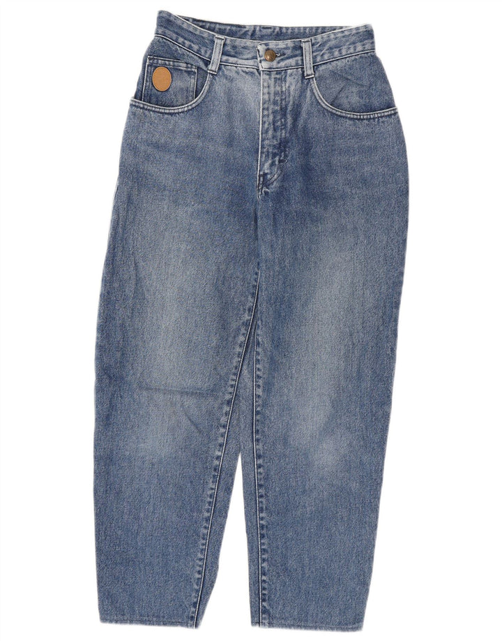 Trussardi Damen-Cropped-Jeans W28 L24 Blaue Baumwolle