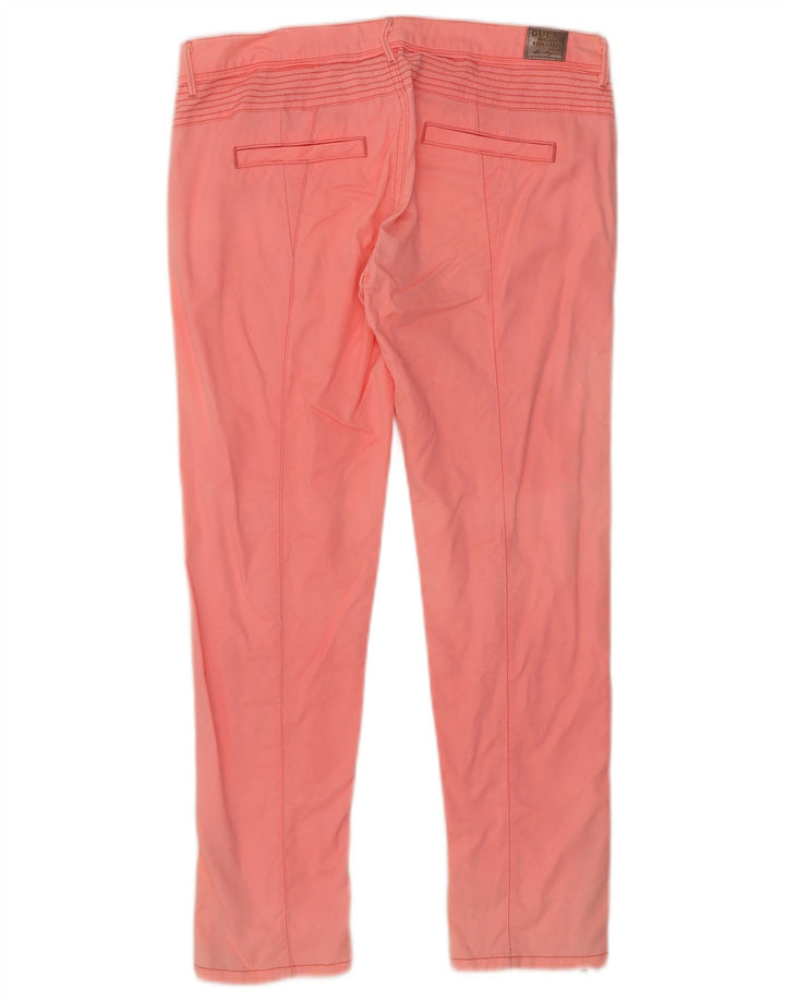 Guess Damen Slim Jeans W29 L26 Rosa Lyocell