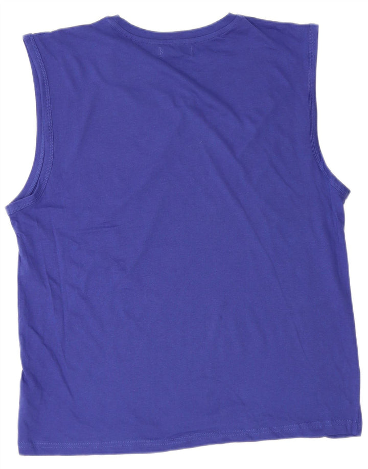 Pierre Cardin Herren Weste Top 2XL Blaue Baumwolle