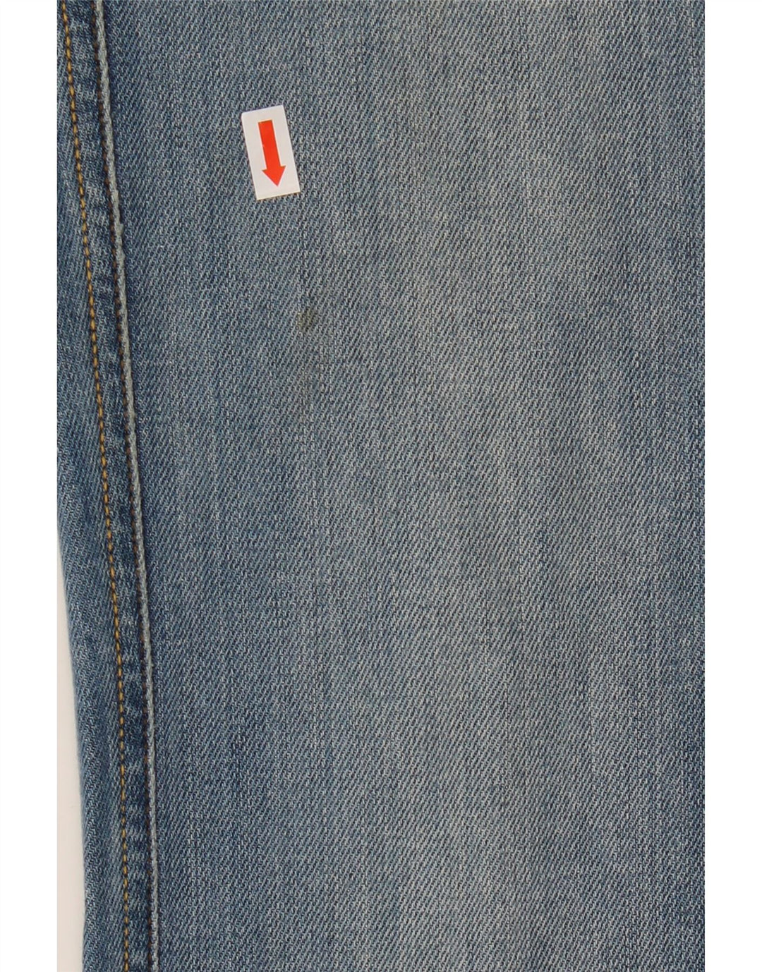 DIESEL Damen Reckfly Straight Jeans W27 L34 Blaue Baumwolle
