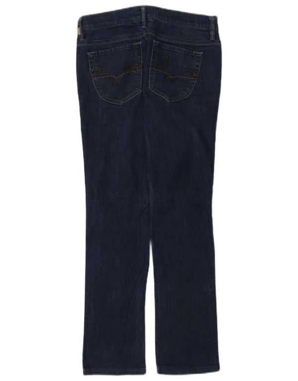 Diesel Damen Liv Slim Jeans W30 L32 Marineblau Baumwolle