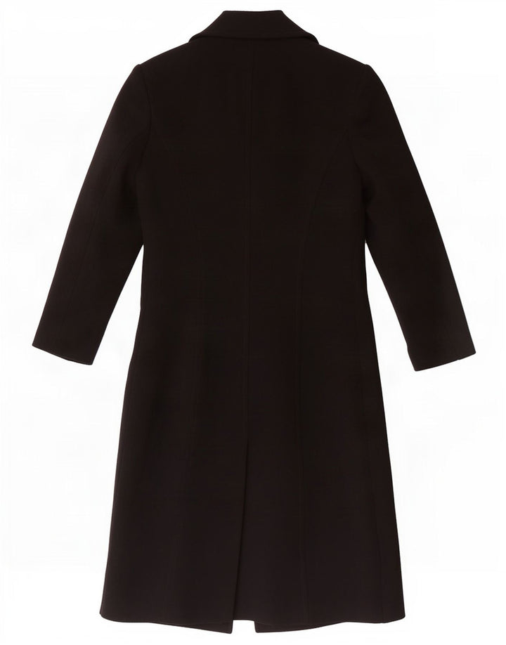 Luisa Spagnoli Damen Mantel IT 48 XL Schwarze Wolle