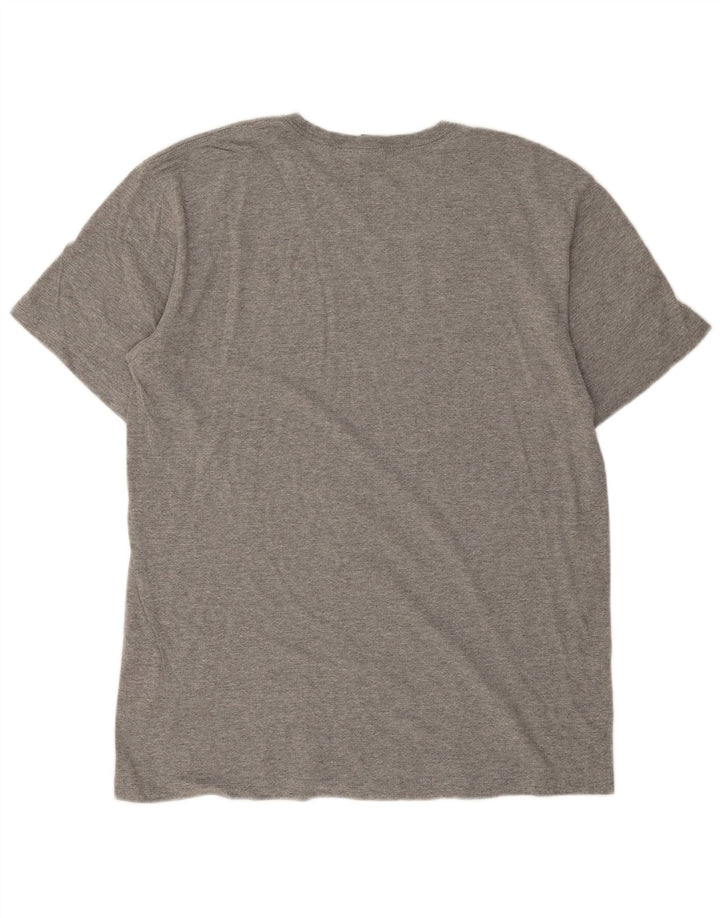 Volcom Herren-T-Shirt mit Grafik, Größe L, Grau