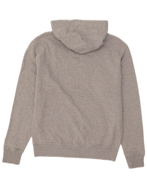Champion Mens Hoodie Jumper Medium Grey Cotton