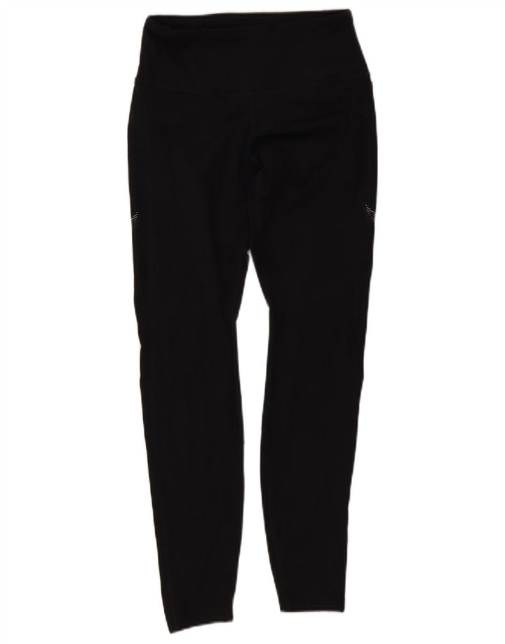 Nike Damen Leggings UK 10 Small Schwarz
