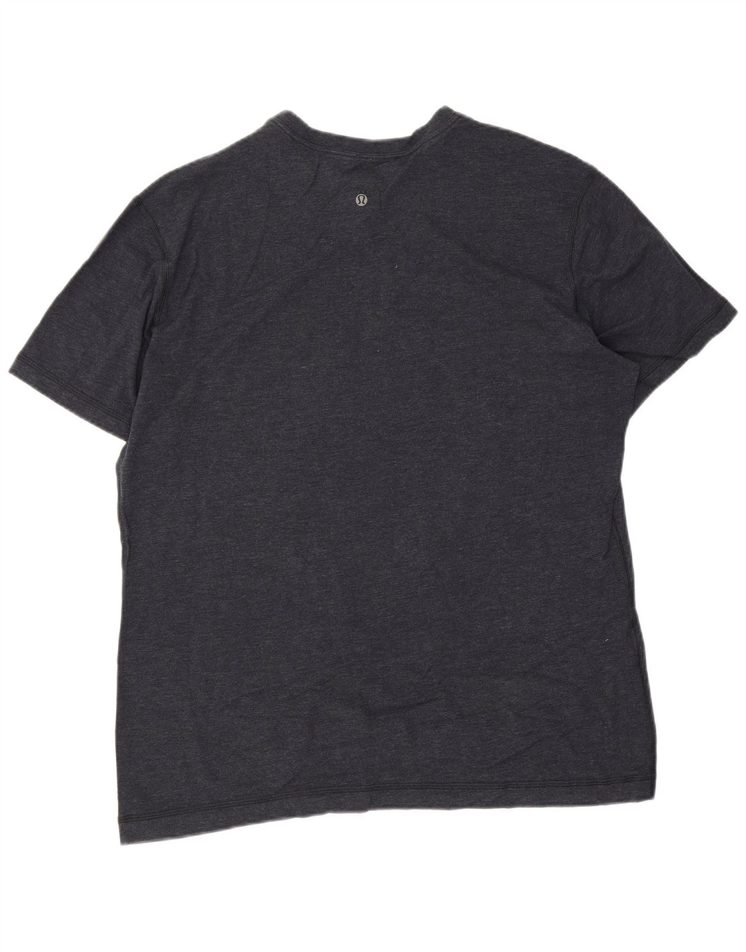 Lululemon Herren T-Shirt Top 2XL Marineblau Baumwolle