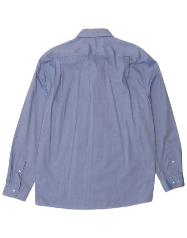 Tommy Hilfiger Herren Slim Fit Hemd Größe 16 Large Blau