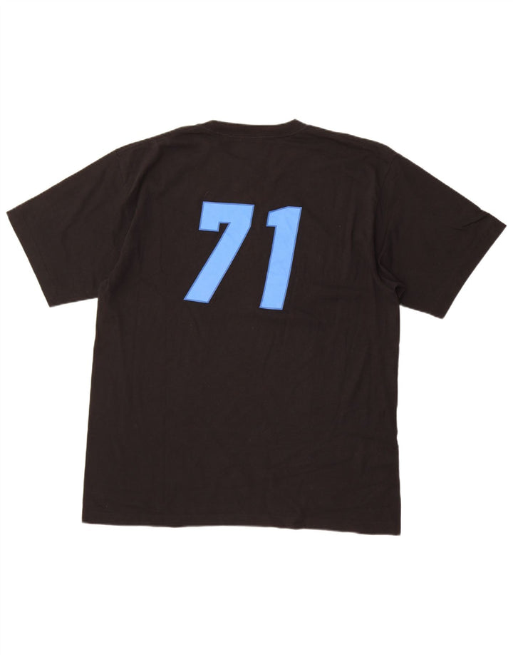 Starter Herren-T-Shirt mit Grafik, Größe L, aus schwarzer Baumwolle