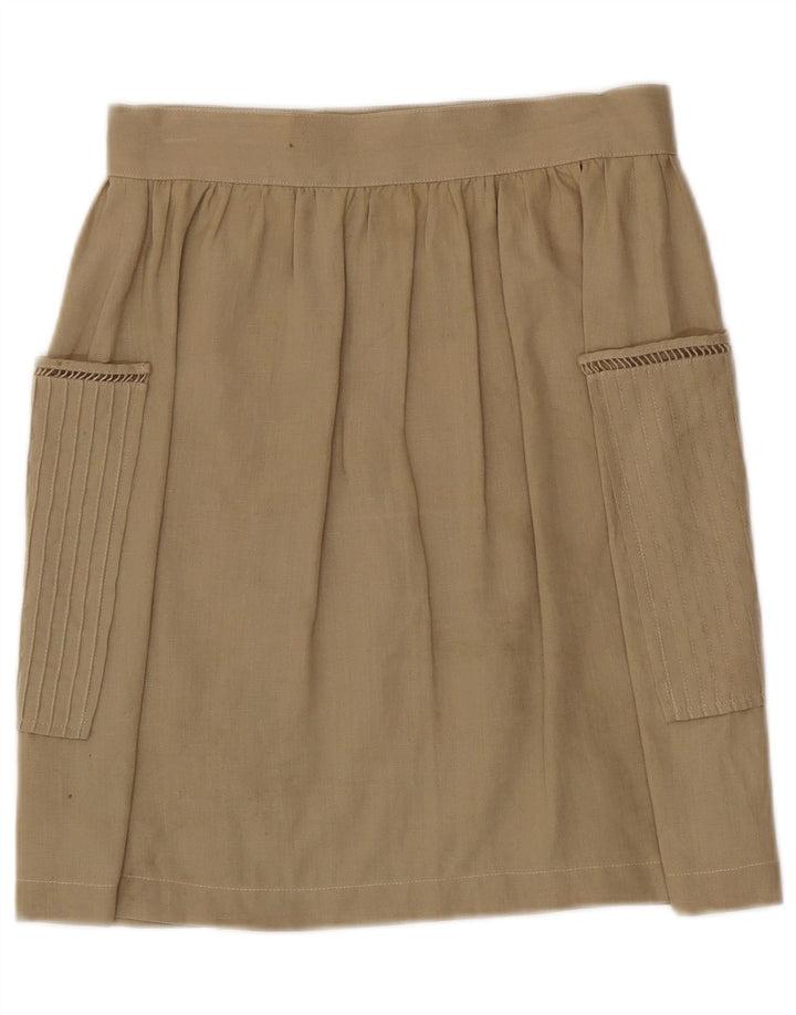LES COPAINS Damen Wickelrock W27 Small Grün