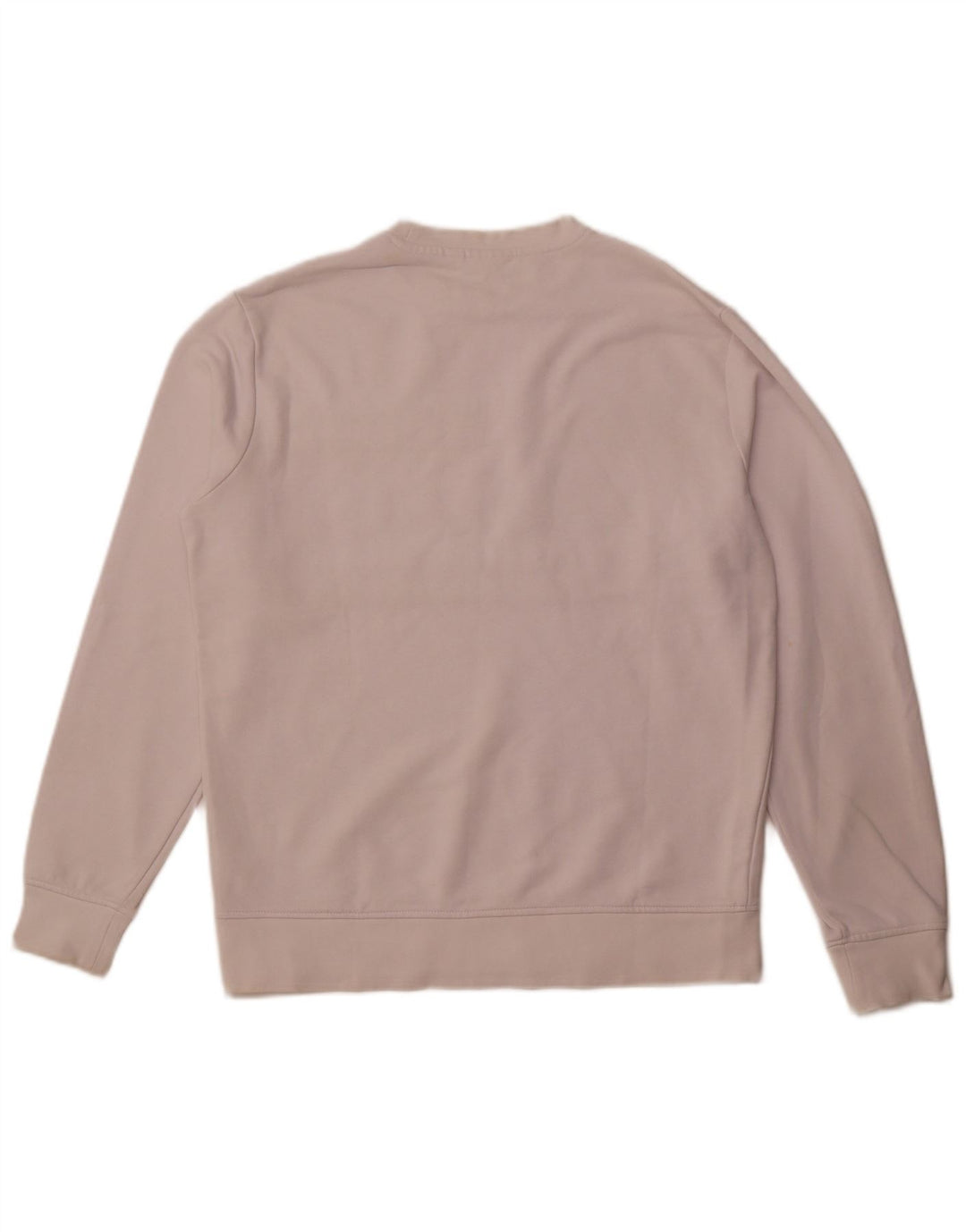 ELLESSE Herren-Sweatshirt mit Grafik, Größe S, Weiß, Farbblock-Baumwolle