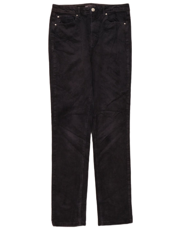 Marks & Spencer Damen Cordhose UK 12 Medium W30 L33 Marineblau