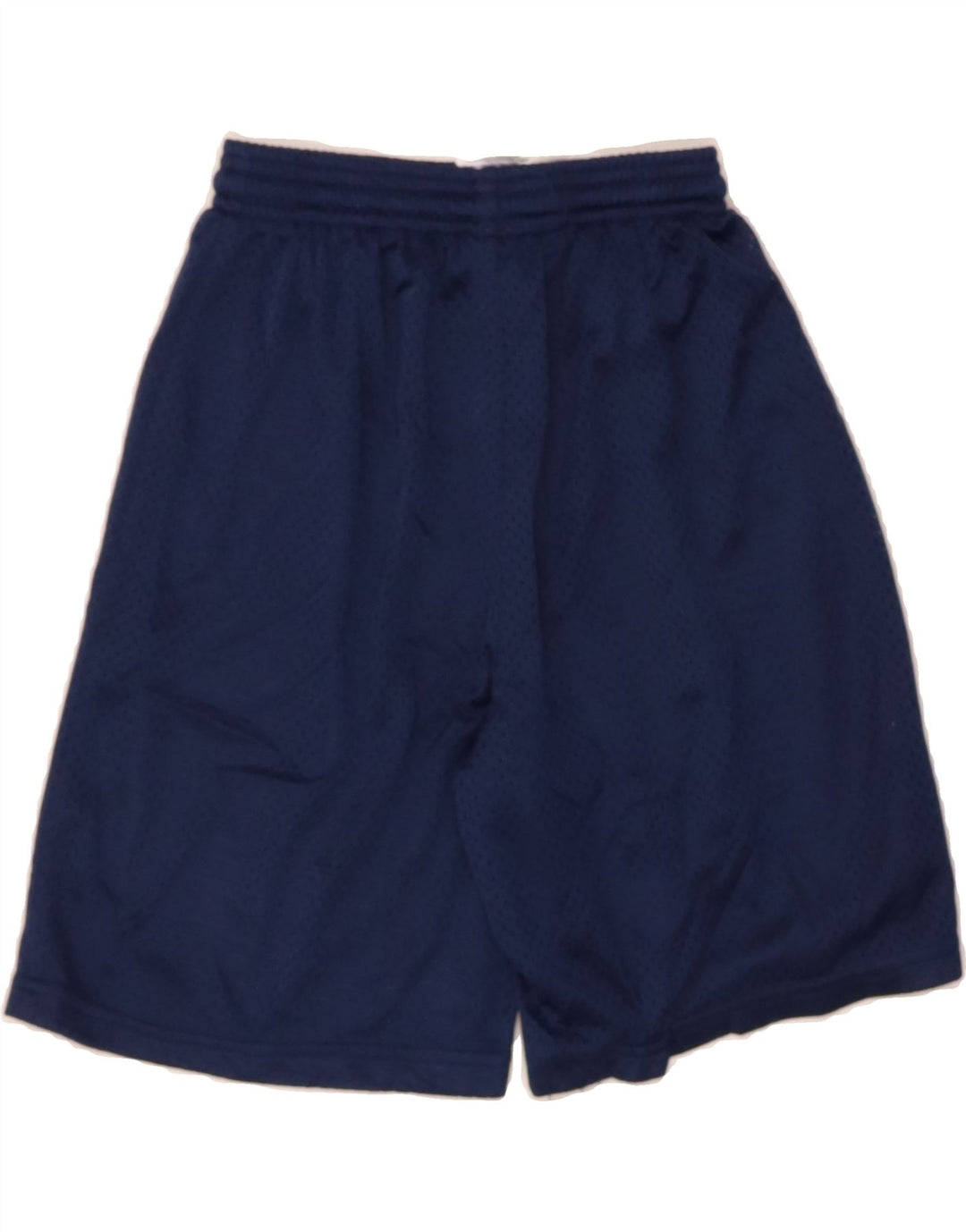 RUSSELL ATHLETIC Boys Sport Shorts 7-8 Years Medium Navy Blue Polyester Vintage Russell Athletic and Second-Hand Russell Athletic from Messina Hembry 