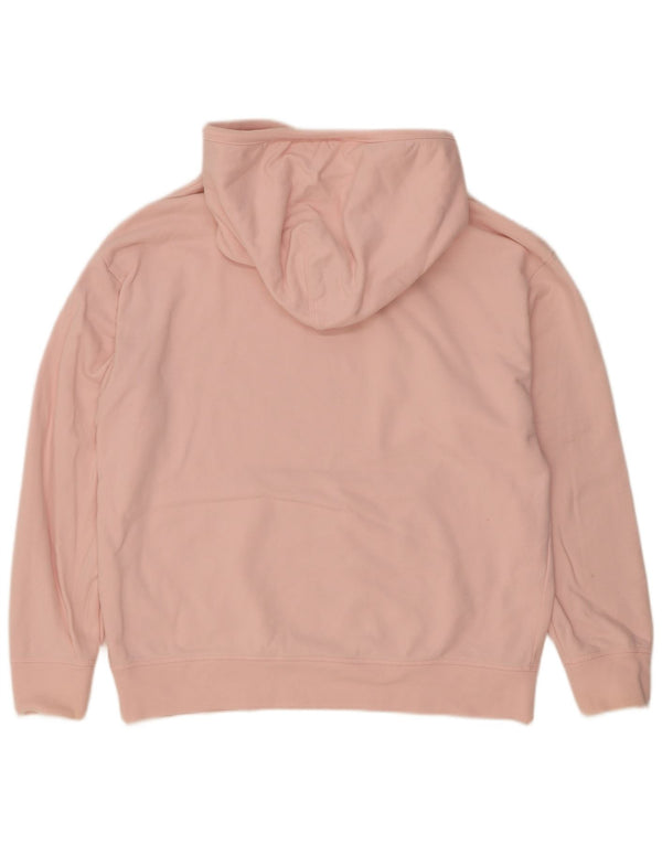 Levi's Damen Kapuzenpullover UK 16 Large Rosa Baumwolle