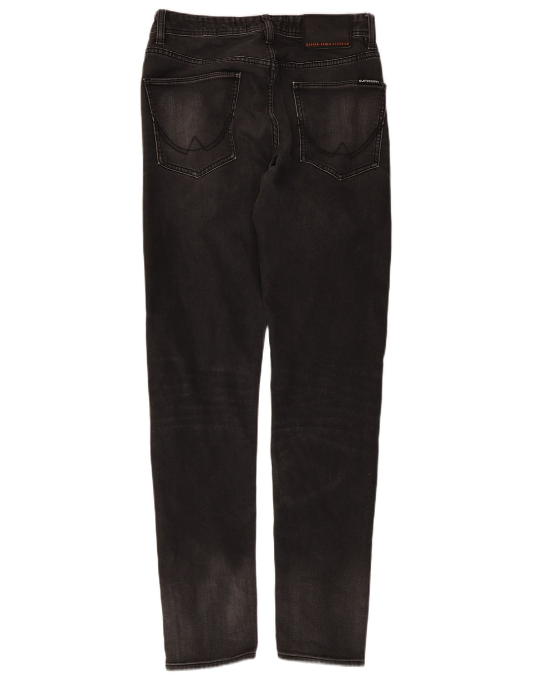 Superdry Herren Wilson Slim Jeans W30 L32 Graue Baumwolle