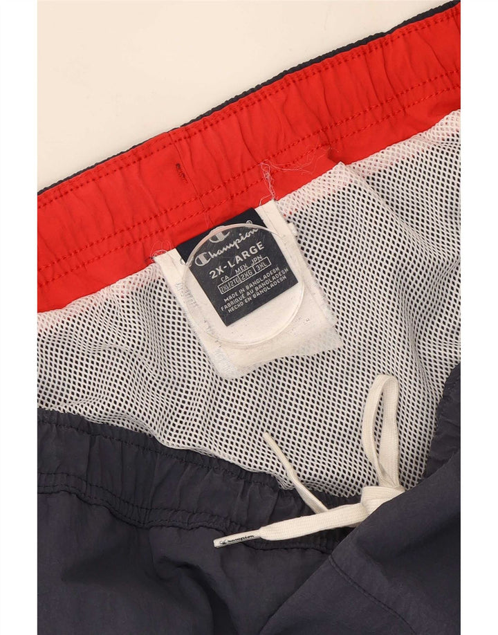 Champion Herren Badeshorts 2XL Marineblau Polyamid