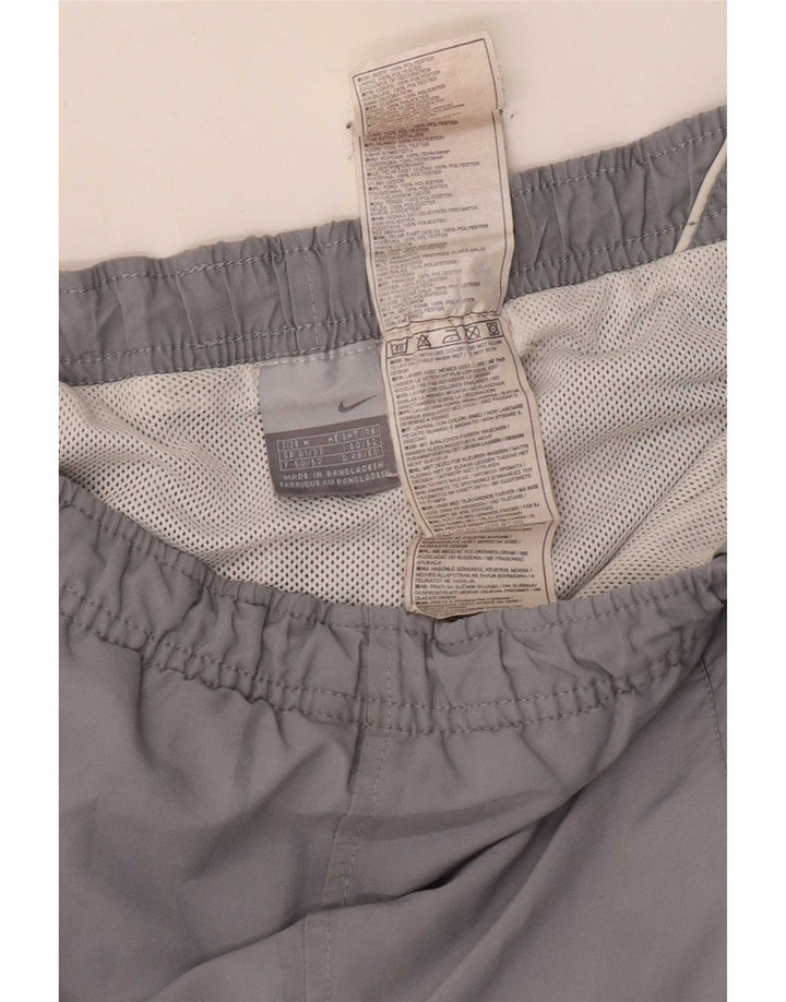 Nike Herren-Sportshorts UK 31/33 Mittelgraues Colourblock-Polyester