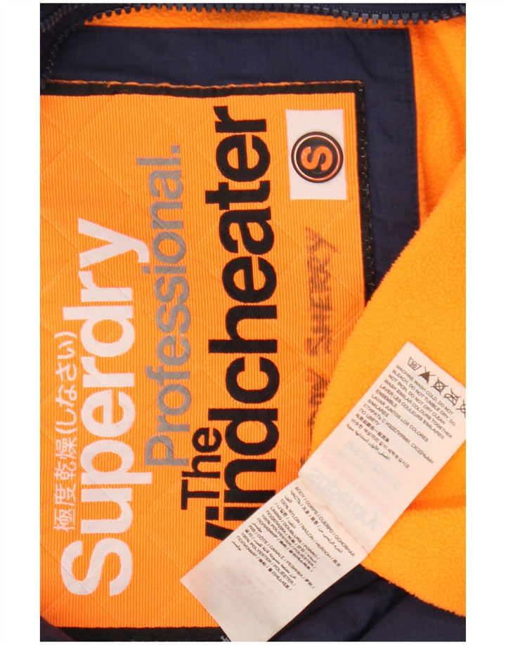 Superdry Herren The Windcheater Windjacke UK 36 Small Marineblau