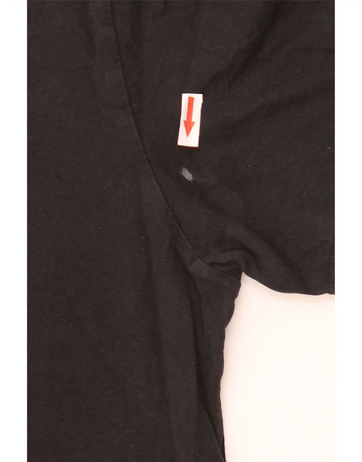 Levi's Herren-T-Shirt mit Grafik, Größe S, schwarze Baumwolle