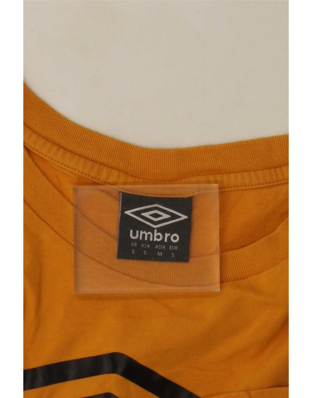 Umbro Herren-T-Shirt mit Grafik, Größe S, Gelb