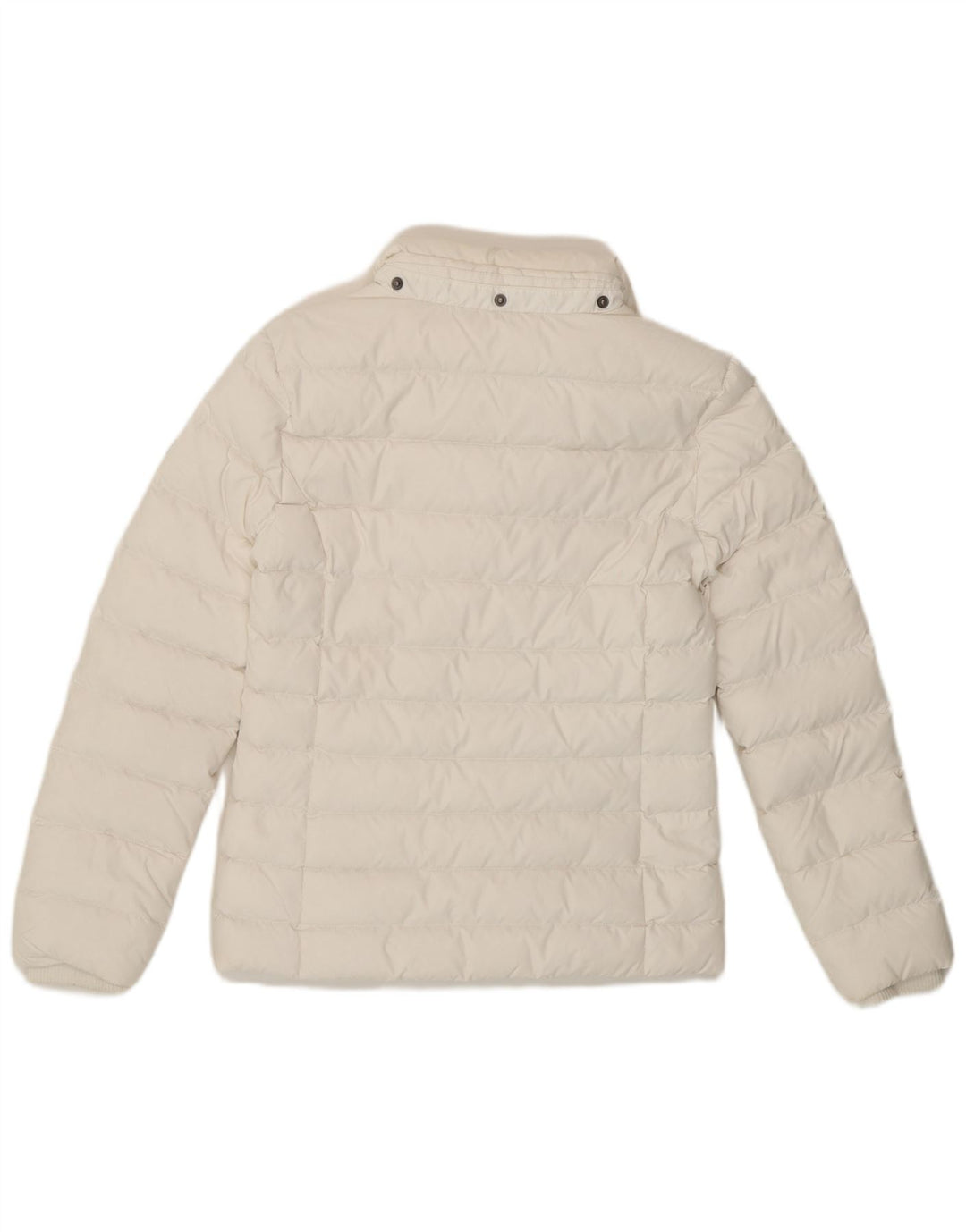 Tommy Hilfiger Damen Wattierte Jacke UK 6 XS Weiß Polyester