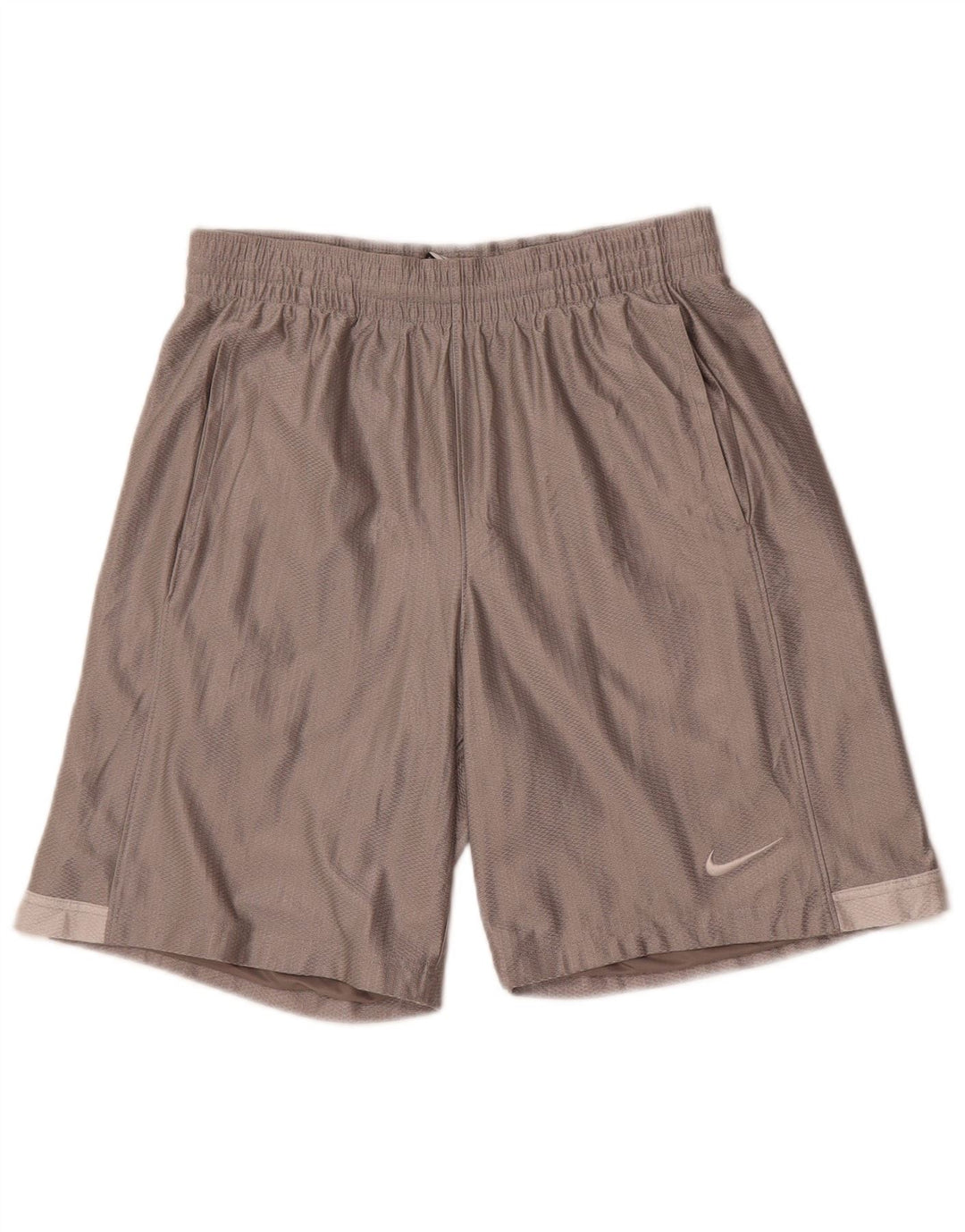 Nike Herren-Sportshorts, Größe S, Grau, Polyester