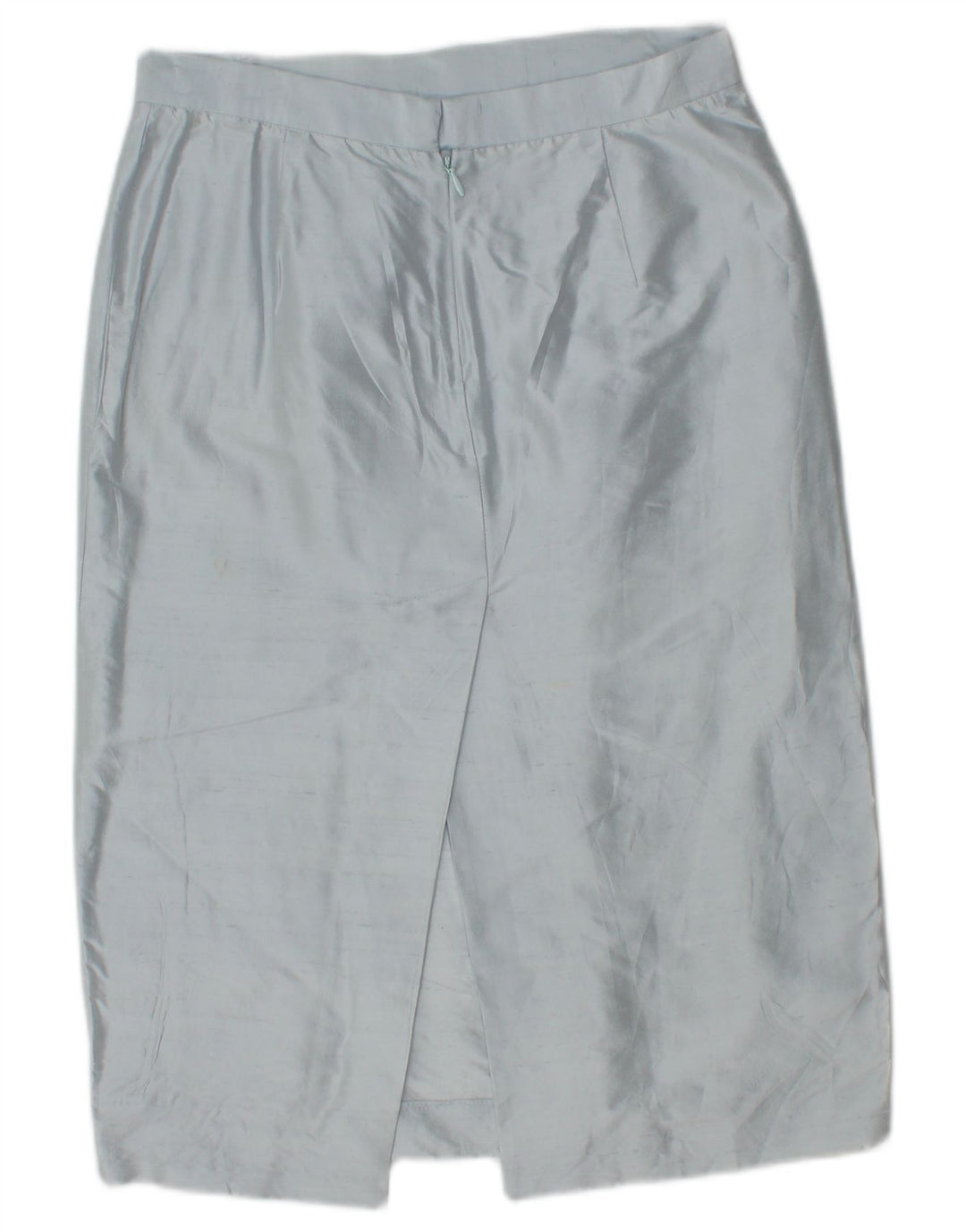 Alberto Biani Damen 3-Knopf-2-teiliges Rockset IT 42 Medium W26 Blaue Seide