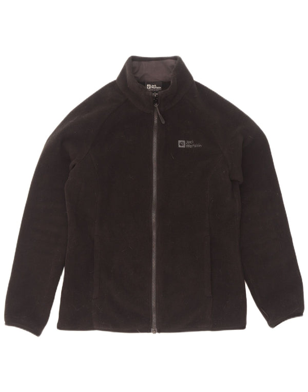 Jack Wolfskin Damen Liner Fleecejacke UK 8/10 Small Schwarz Polyester