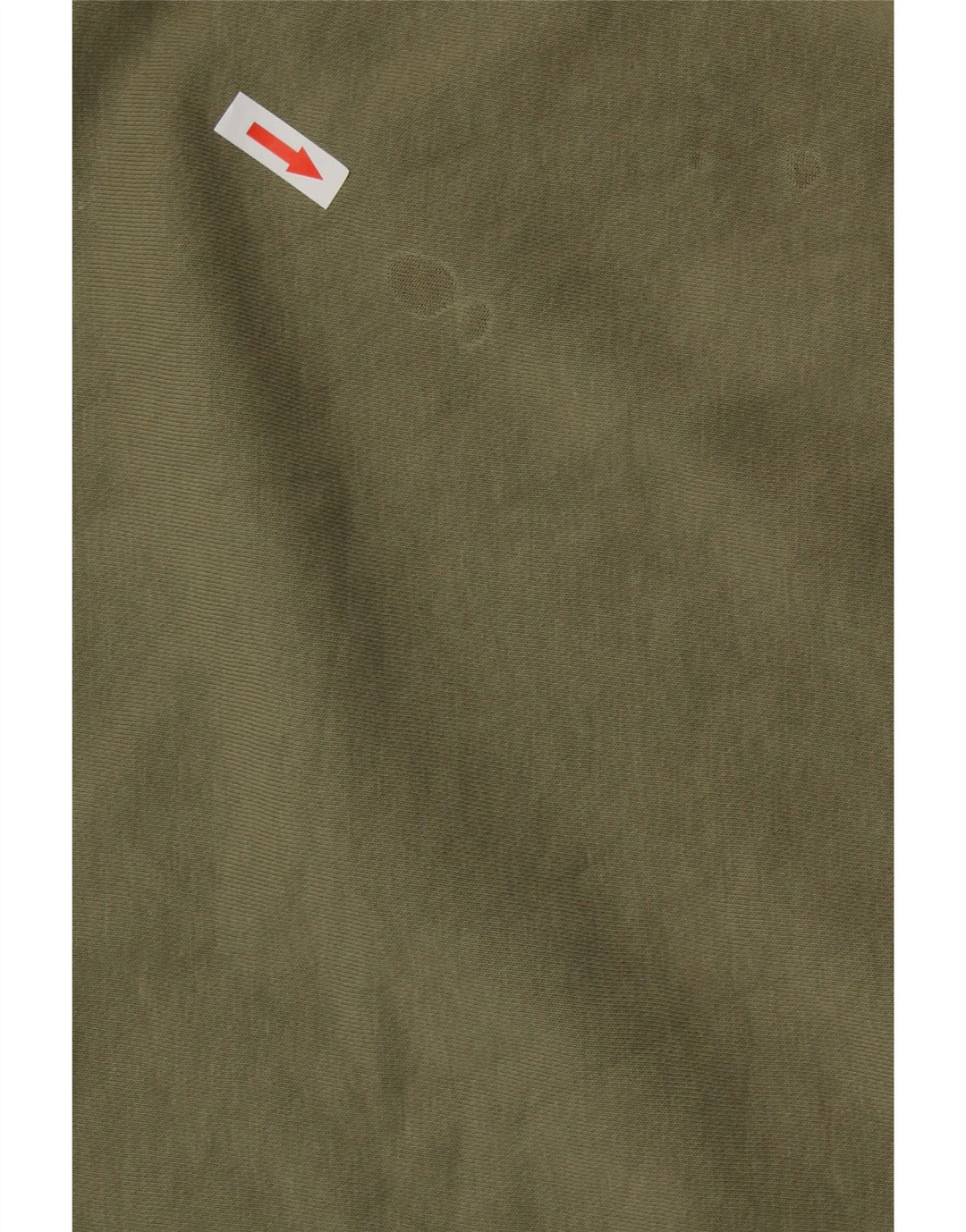 ADIDAS Damen Crop Oversized Sweatshirt Pullover UK 14 Large Khaki Baumwolle