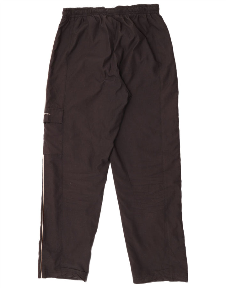 Champion Herren-Trainingshose, groß, aus schwarzem Polyester