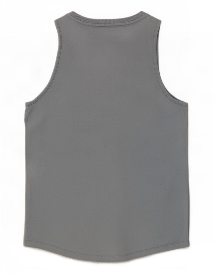 Jack & Jones Herren Grafik-Weste-Top, Größe L, Grau