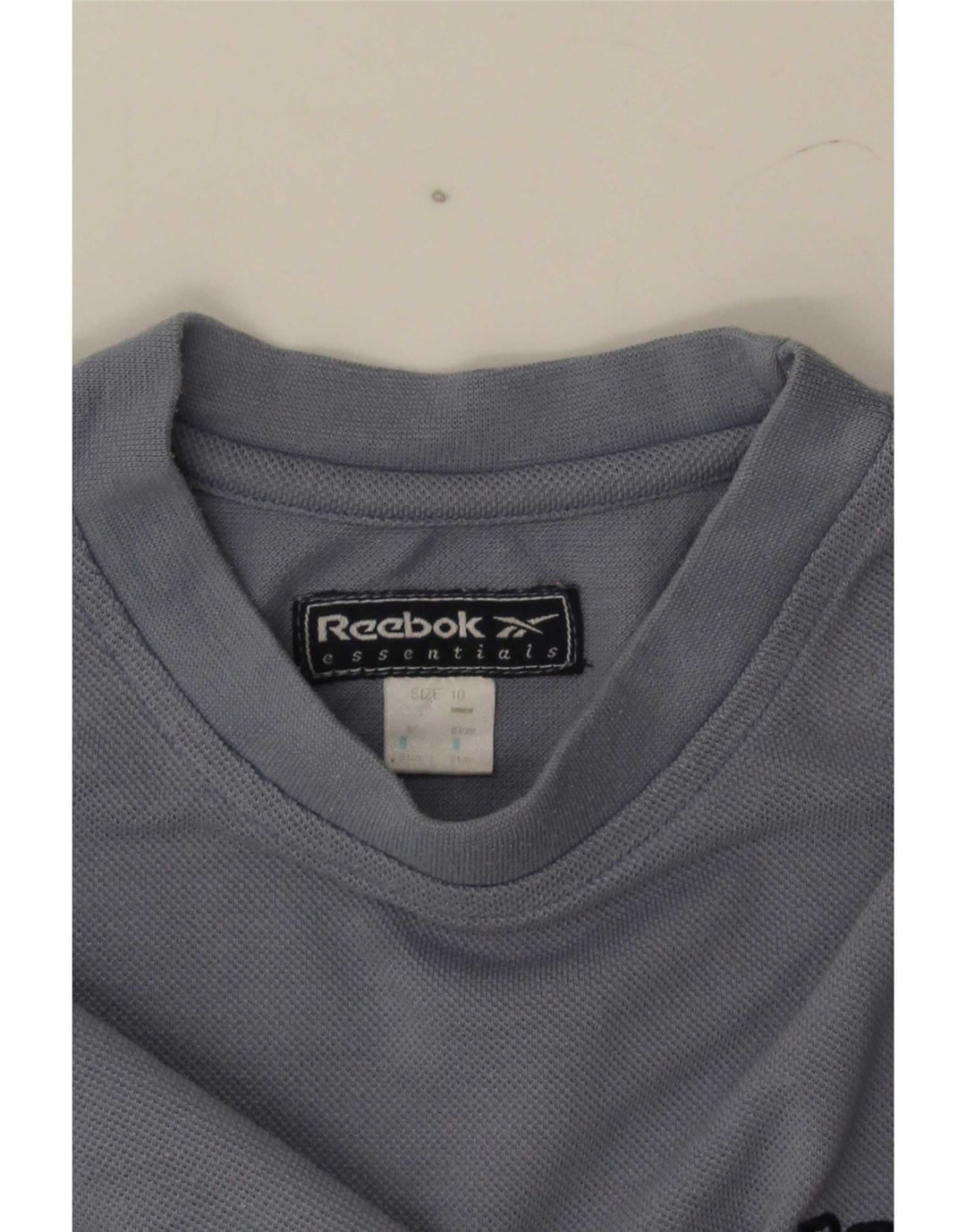 Reebok Damen Crop T-Shirt Top UK 10 Small Grau