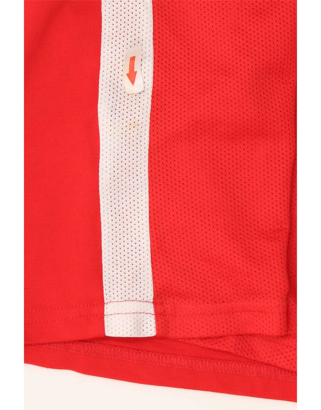 Nike Herren Dri Fit T-Shirt Top Mittelrotes Polyester