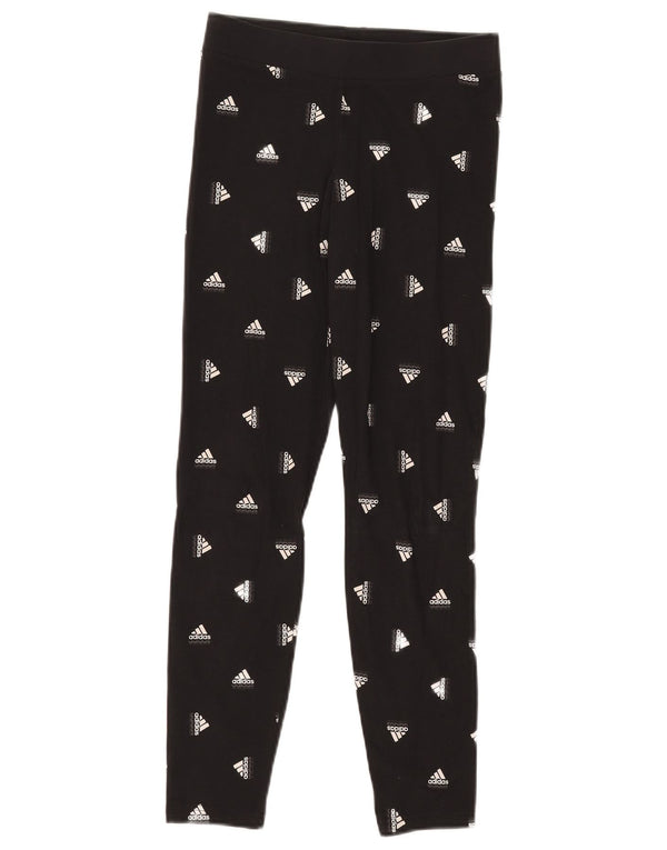 Adidas Mädchen Graphic Leggings 14-15 Jahre Schwarz