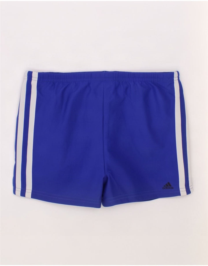 Adidas Badeshorts für Jungen, 13–14 Jahre, blaues Polyester