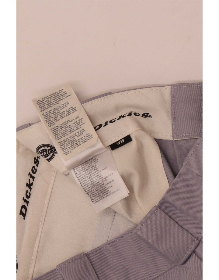 Dickies Damen gerade Chinohose W26 L26 Lila Polyester