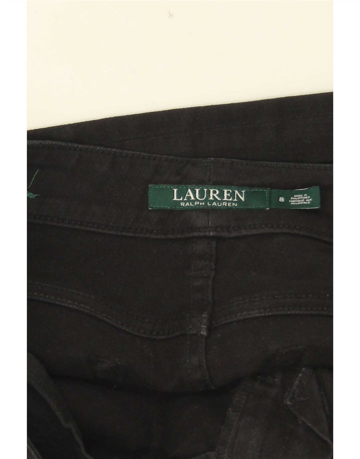 Ralph Lauren Damen Slim Jeans US 8 Medium W33 L31 Schwarze Baumwolle