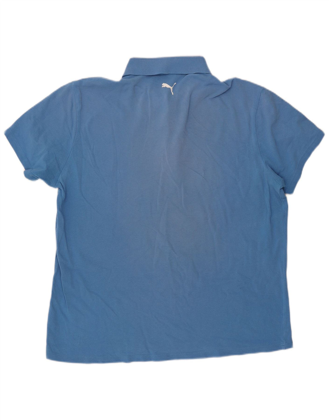 PUMA Herren Poloshirt XL Blau Baumwolle