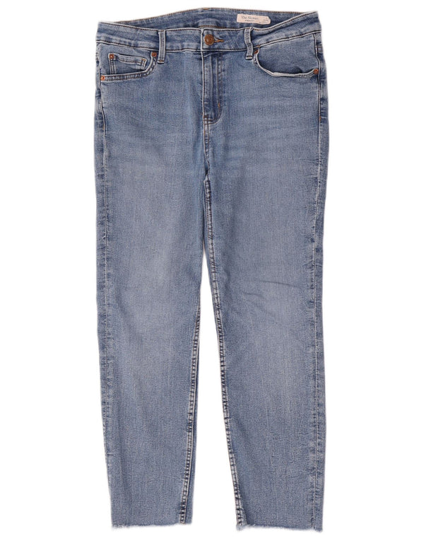 Marks & Spencer Womens The Sienna Straight Jeans UK 14 Large W30 L24 Blue