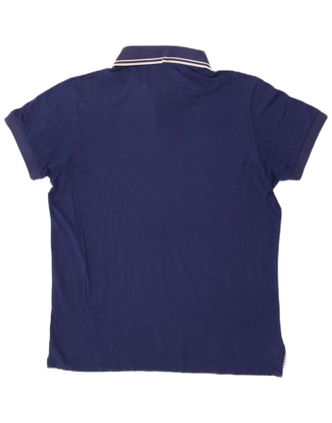 Woolrich Herren-Poloshirt, große marineblaue Baumwolle