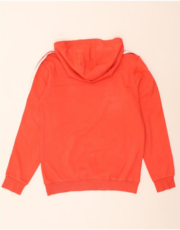 Adidas Kapuzenpullover für Jungen, 15–16 Jahre, Orange, Colourblock-Baumwolle