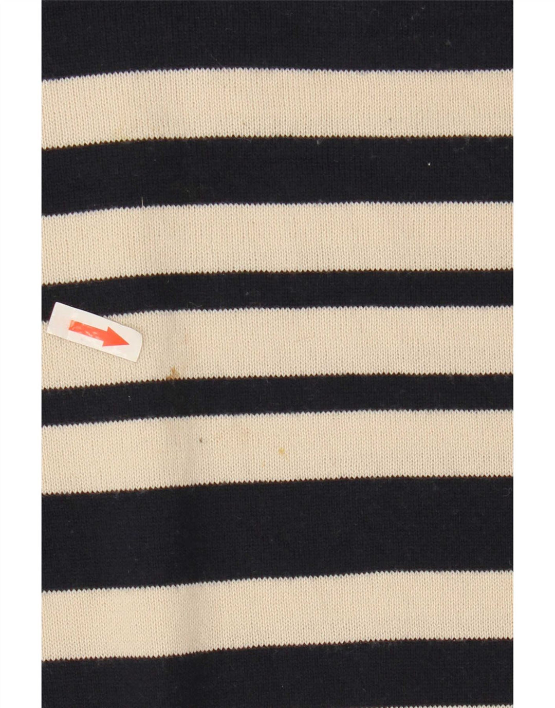 Marks & Spencer Damen-Pullover mit V-Ausschnitt, Gr. 12, mittelgrau, gestreift