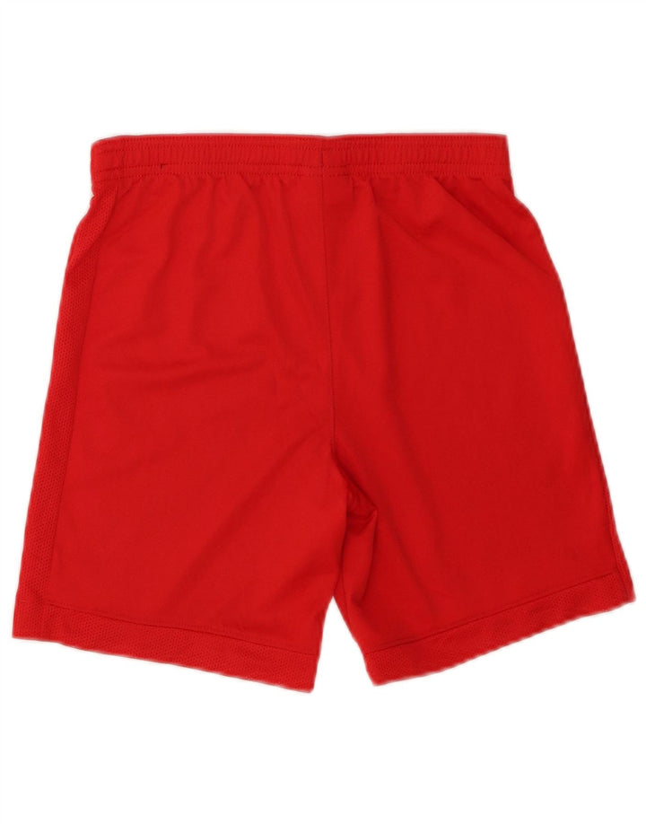 Nike Dri Fit Sportshorts für Jungen, 10–11 Jahre, mittelrotes Polyester