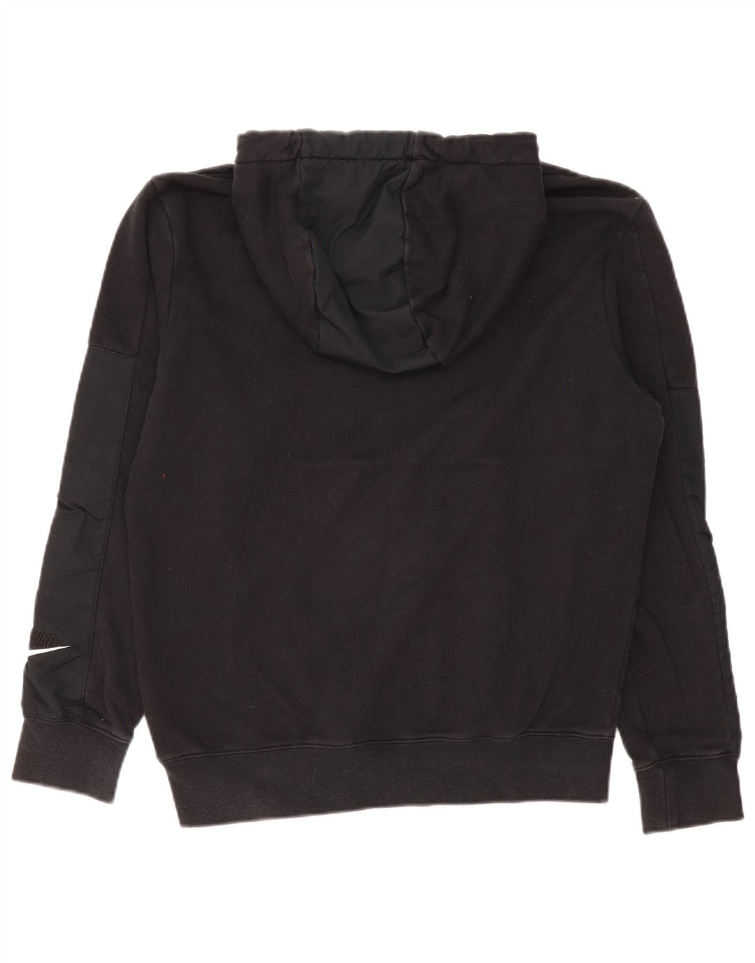 Nike Herren-Kapuzenpullover mit Grafik, Größe S, Schwarz, Baumwolle