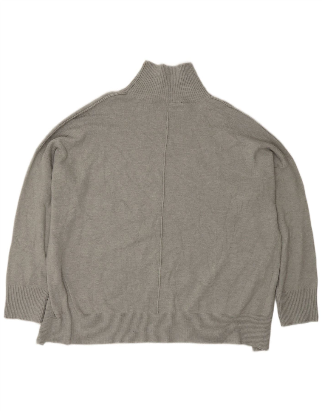 French Connection Rollkragenpullover für Damen, Gr. 14, Mittelgrau